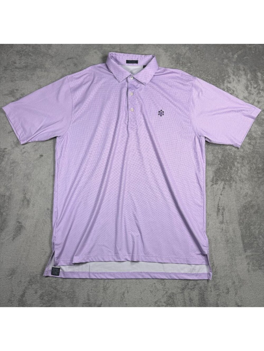 Turtleson Purple Performance Golf Polo Mens XL Athletic Shirt Stretch Summer